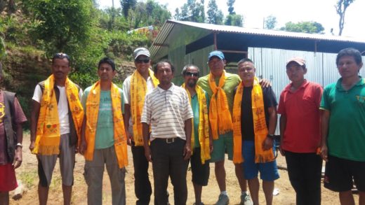 2f Being felicitated by the locals