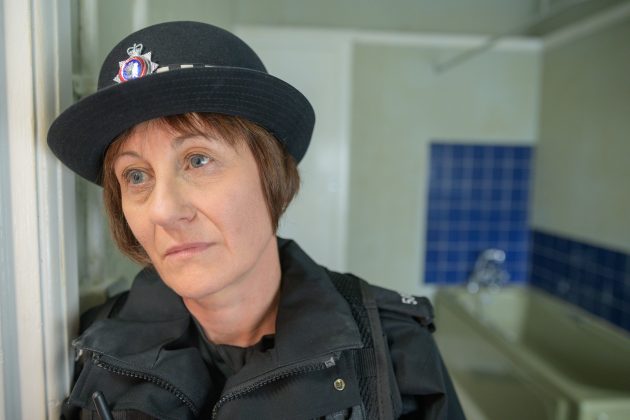 OT_S1_Ep4_Raglan Castle Hotel Eiry Thomas as PC Jane Crowther 4 © Buffalo Pictures ; All3Media International